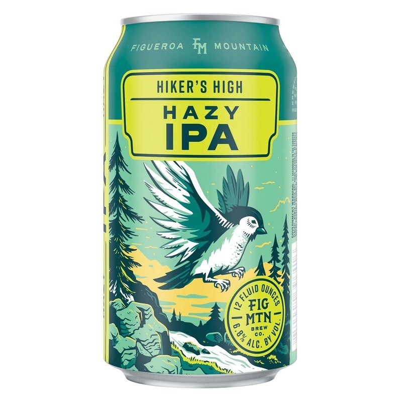 Figueroa Mountain Brew Co. Hiker's High Hazy IPA Beer 6-Pack - LoveScotch.com