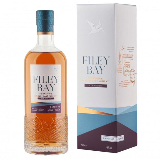 Filey Bay Yorkshire STR Finish Yorkshire Single Malt Whisky - LoveScotch.com