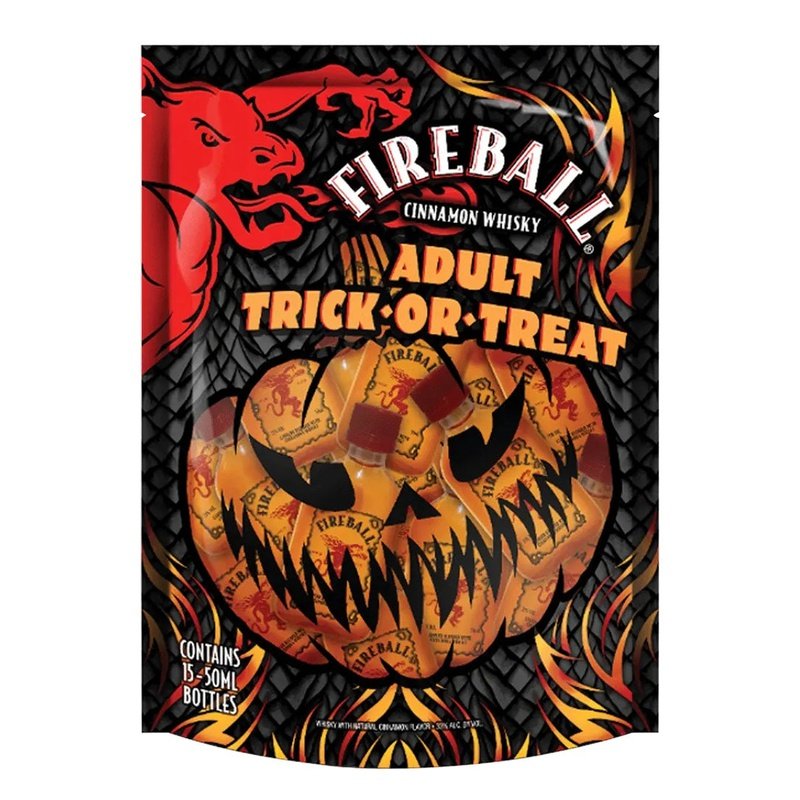 Fireball Adult Trick Or Treat Bag Cinnamon Whisky 50ml - LoveScotch.com