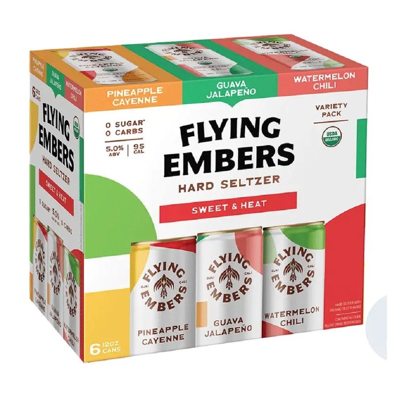 Flying Embers Sweet & Heat Hard Seltzer Variety 6-Pack - LoveScotch.com