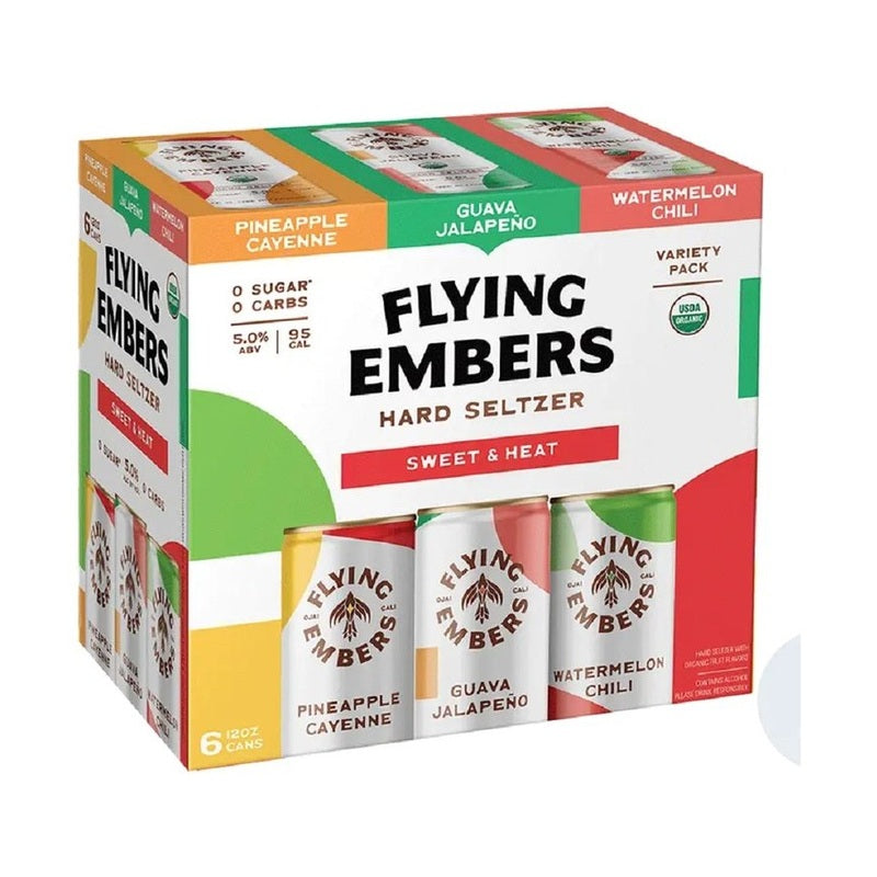 Flying Embers Sweet & Heat Hard Seltzer Variety 6-Pack - LoveScotch.com