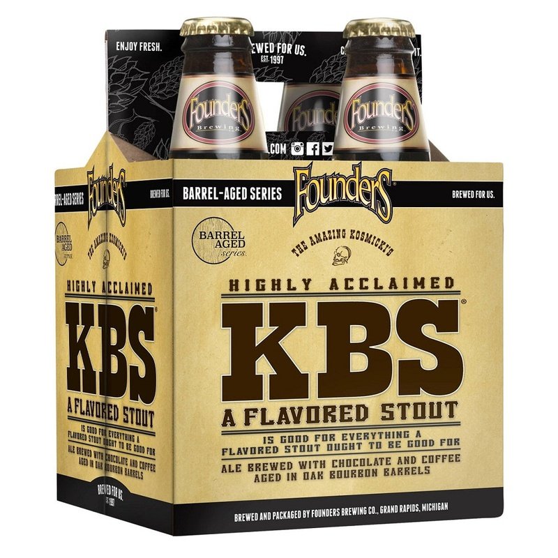 Founders Brewing Co. KBS Imperial Stout Beer 4-Pack - LoveScotch.com