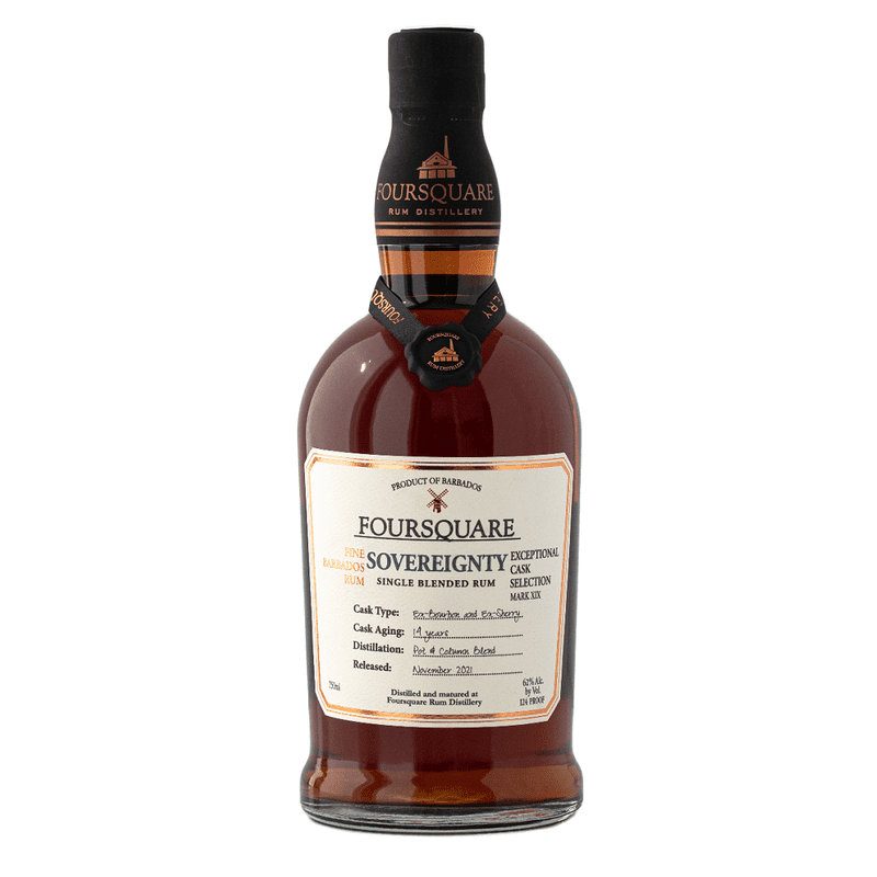 Foursquare 14 Year Old Mark XIX 'Sovereignty' Single Blended Rum - LoveScotch.com