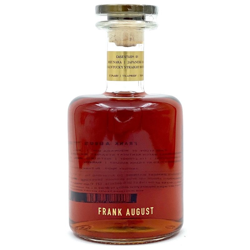 Frank August Mizunara Japanese Oak Small Batch Kentucky Straight Bourbon Whiskey - LoveScotch.com