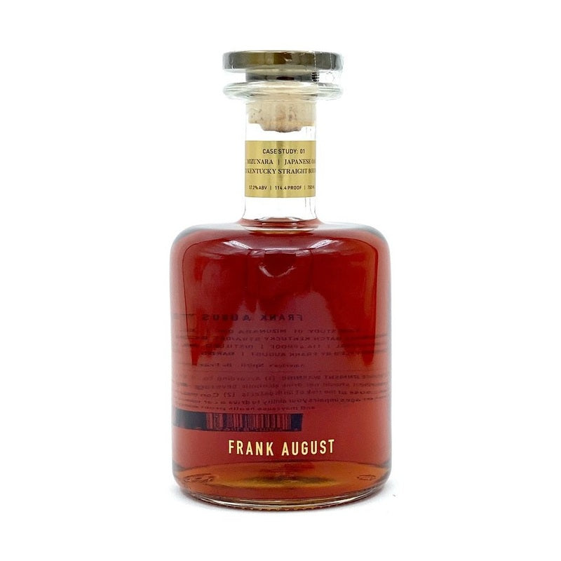 Frank August Mizunara Japanese Oak Small Batch Kentucky Straight Bourbon Whiskey - LoveScotch.com