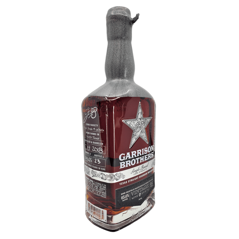 Garrison Brothers Single Barrel 'VW&S' Selection Barrel #13345 Texas Straight Bourbon Whiskey - LoveScotch.com