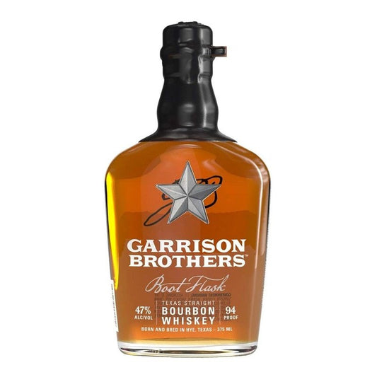 Garrison Brothers Texas Straight Bourbon Whiskey 375ml - Boot Flask - LoveScotch.com