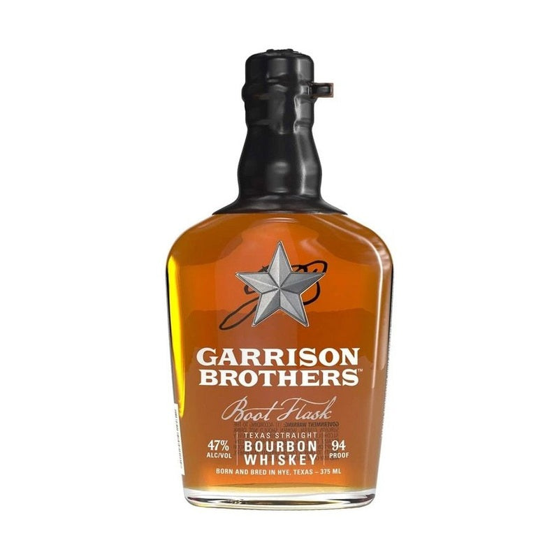 Garrison Brothers Texas Straight Bourbon Whiskey 375ml - Boot Flask - LoveScotch.com