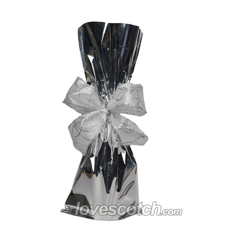Gift Bag - Silver Mylar - LoveScotch.com
