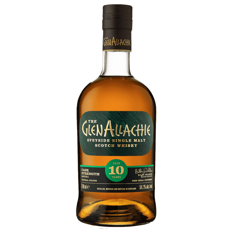 The GlenAllachie 10 Year Old Cask Strength Speyside Single Malt Scotch Whisky - LoveScotch.com