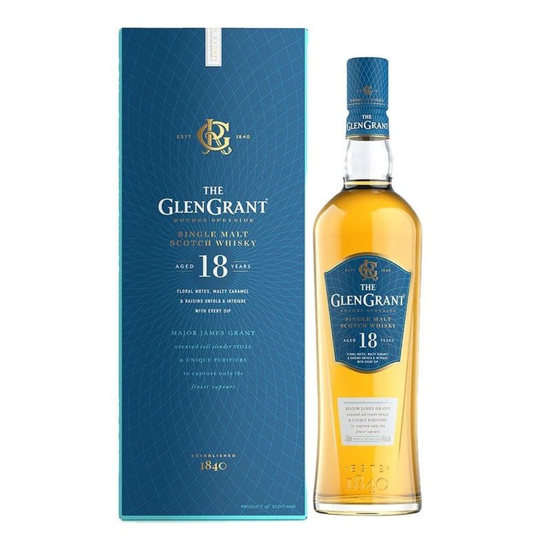 Glen Grant 18 Year Old Rothes Speyside Rare Edition Single Malt Scotch Whisky - LoveScotch.com