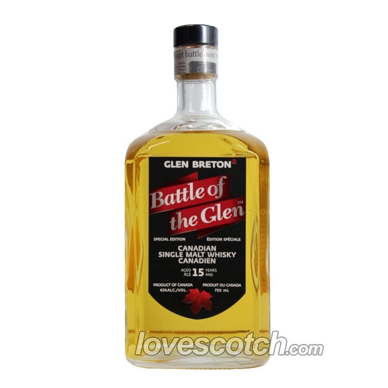 Glen Breton Battle Of The Glen 15 Year Old - LoveScotch.com