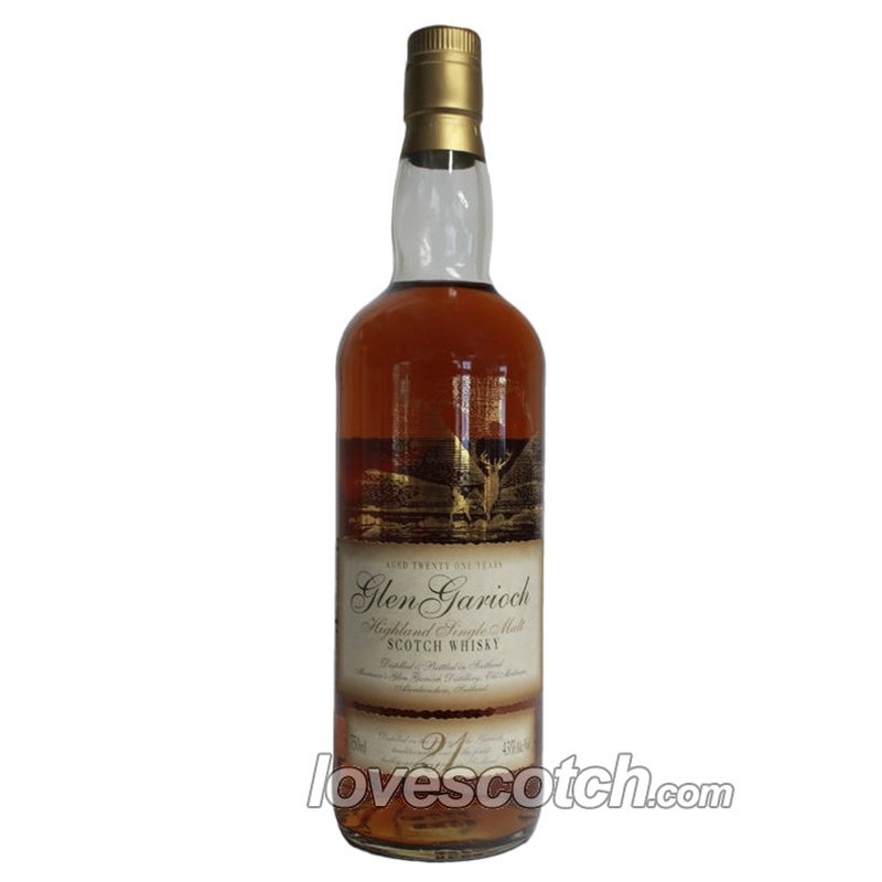 Glen Garioch 21 Year Old with Wooden Box - LoveScotch.com