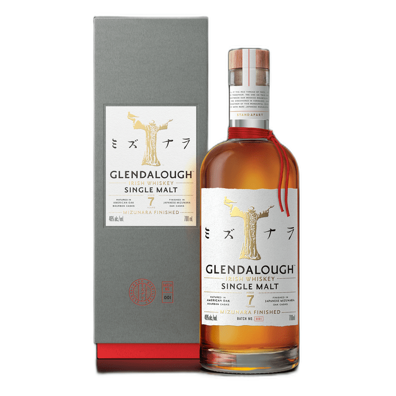 Glendalough 7 Year Old Mizunara Cask Single Malt Irish Whiskey - LoveScotch.com