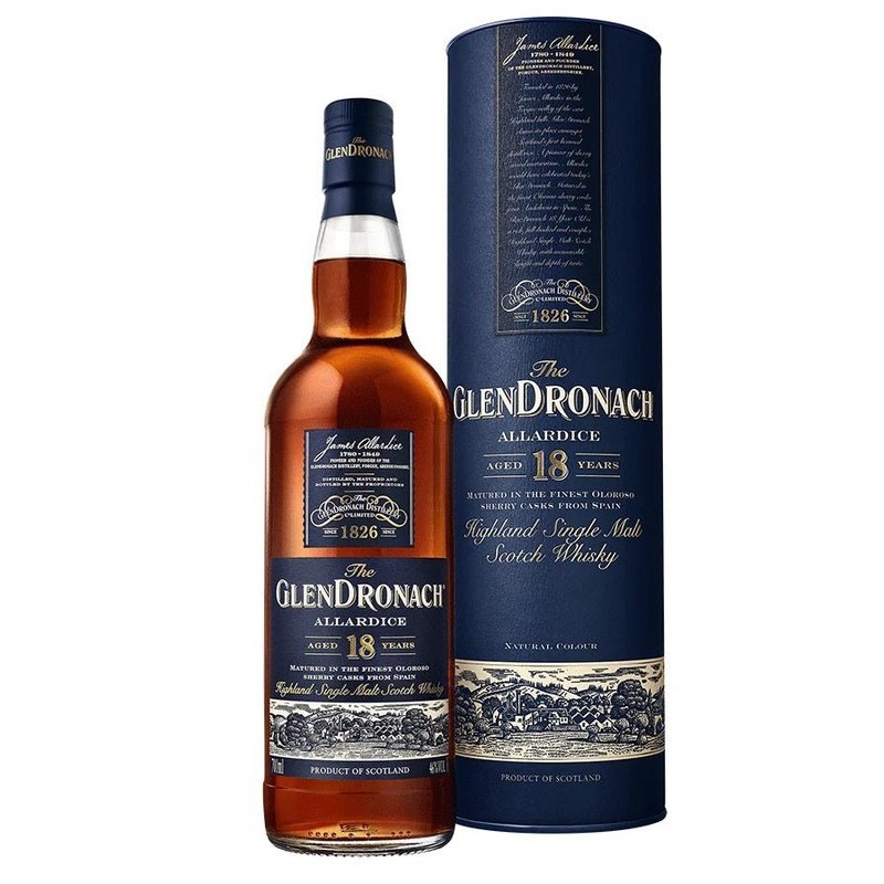 Glendronach 'Allardice' 18 Year Old Highland Single Malt Scotch Whisky - LoveScotch.com