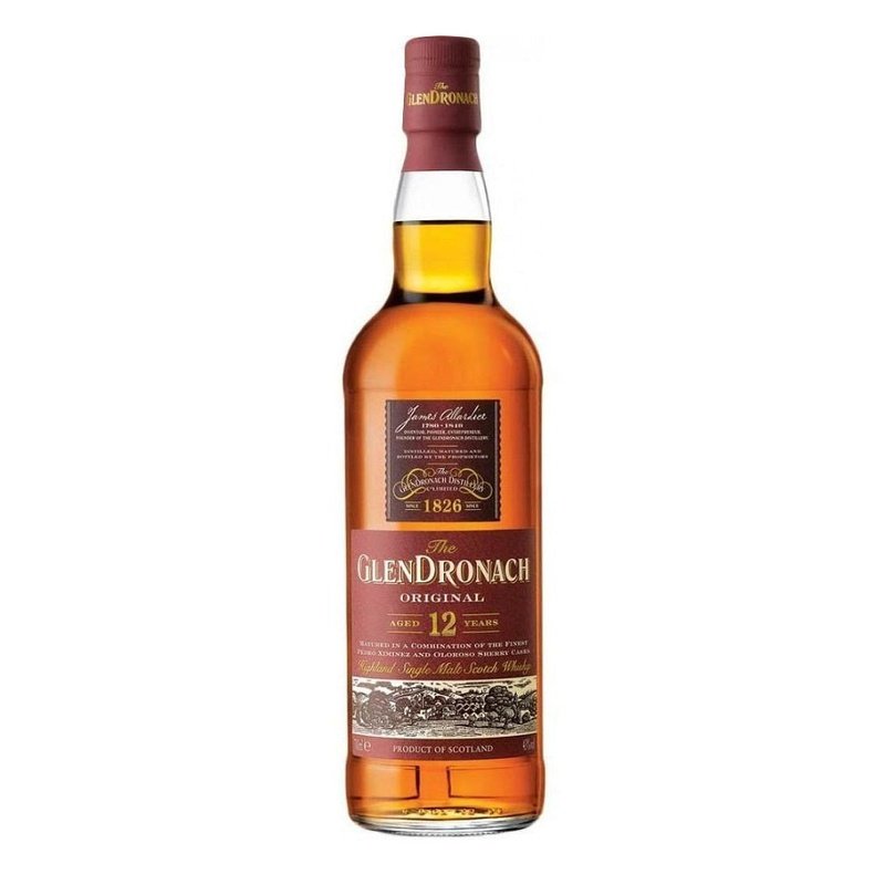 Glendronach 12 Year Old Original Highland Single Malt Scotch Whisky - LoveScotch.com