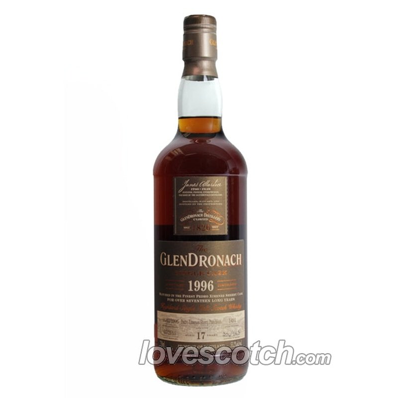 Glendronach 17 Year Old Single Cask 1996 Pedro Ximenez Sherry Puncheon - LoveScotch.com