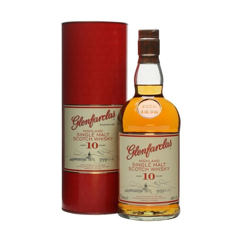 Glenfarclas 10 Year Old Single Highland Malt Scotch Whisky - LoveScotch.com