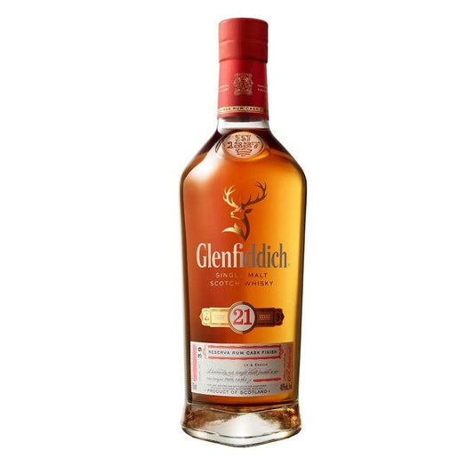 Glenfiddich 21 Year Old Reserva Rum Cask Finish Single Malt Scotch Whisky - LoveScotch.com