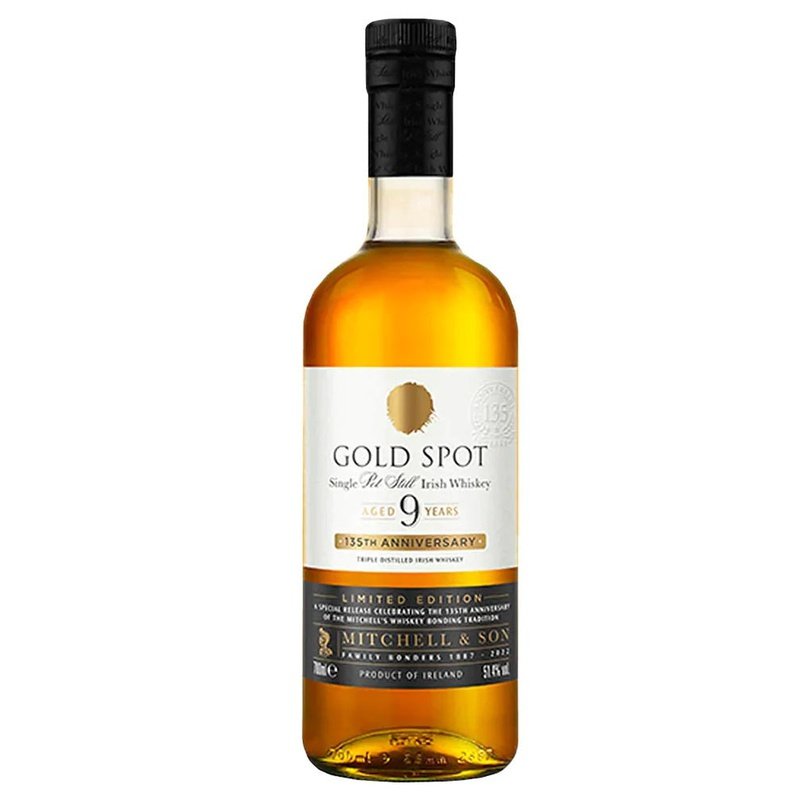 Gold Spot 9 Year Old 135th Anniversary Single Pot Still Irish Whiskey - LoveScotch.com