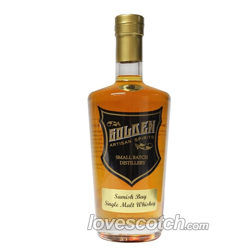 Golden Artisan Samish Bay Single Malt Whiskey - LoveScotch.com
