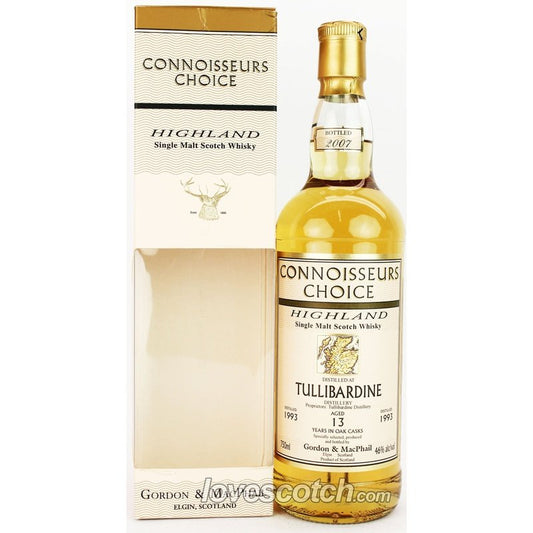 Gordon & MacPhail Connoisseurs Choice Tullibardine 13 Years Old
