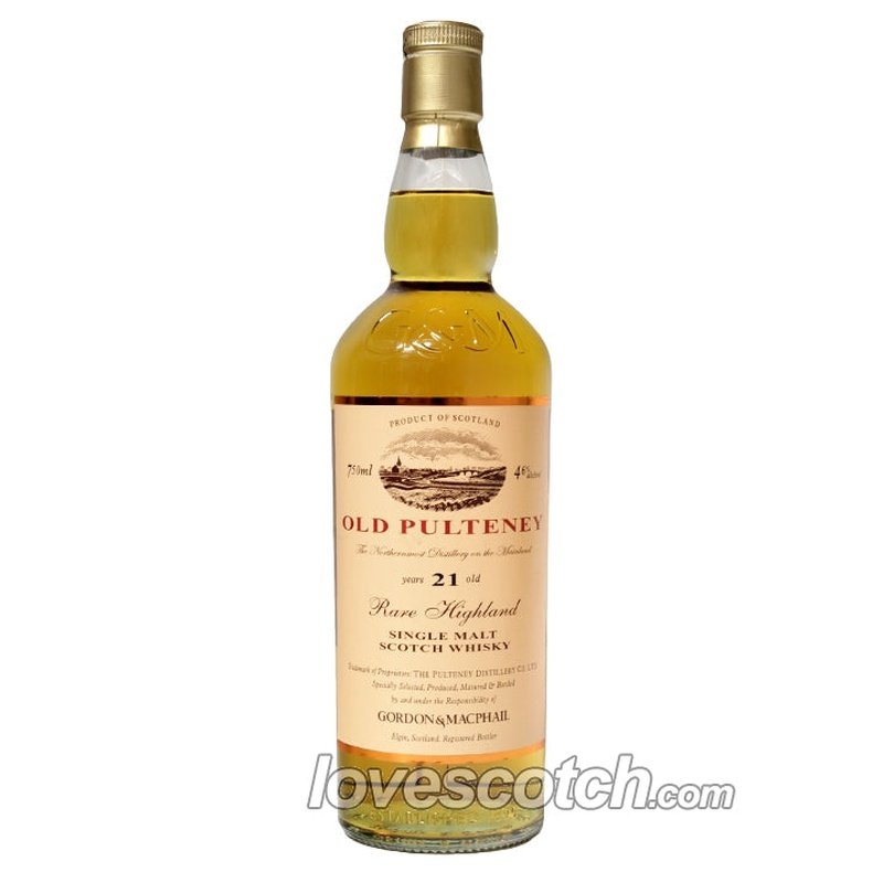 Gordon & MacPhail Old Pulteney 21 Year Old - LoveScotch.com