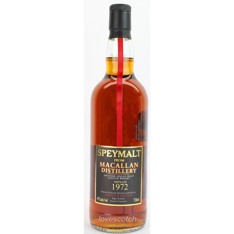Gordon & MacPhail Speymalt Macallan 1972 - LoveScotch.com