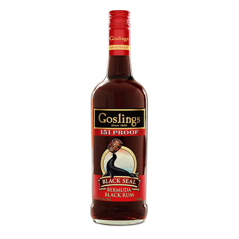 Goslings Black Seal 151 Proof Bermuda Black Rum - LoveScotch.com