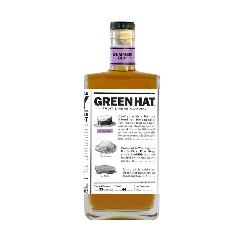 Green Hat Summer Cup Fruit & Herb Cordial - LoveScotch.com