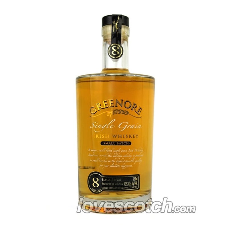 Greenore Single Grain 8 Year Old Irish Whiskey - LoveScotch.com