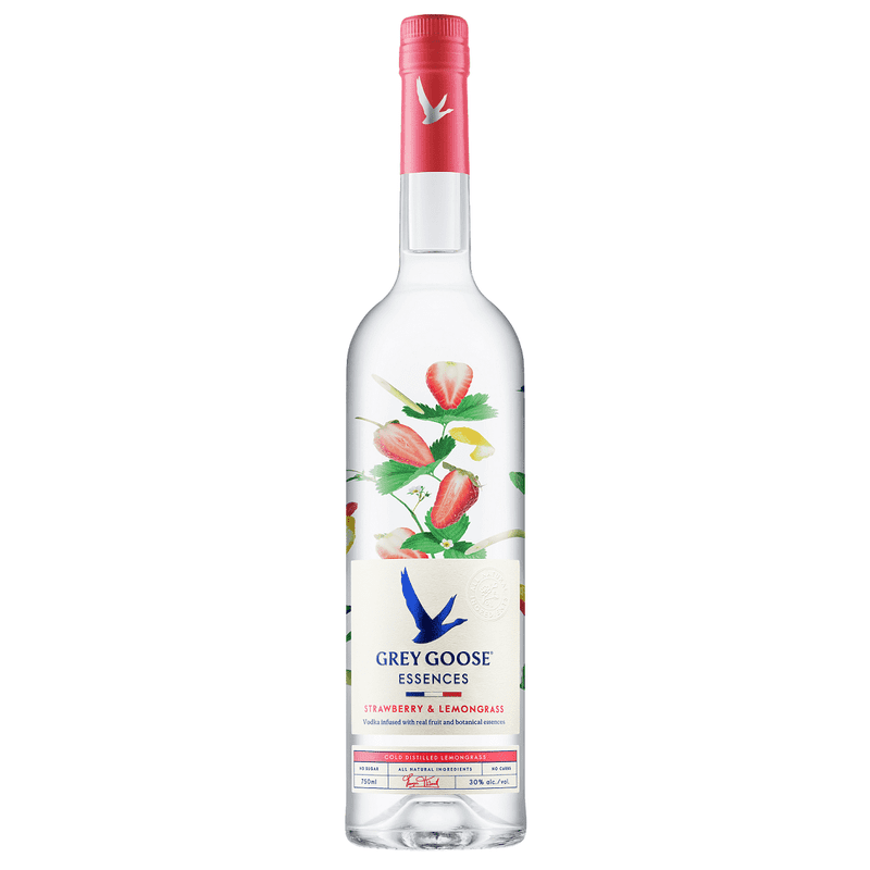 Grey Goose Essences Strawberry & Lemongras Vodka - LoveScotch.com