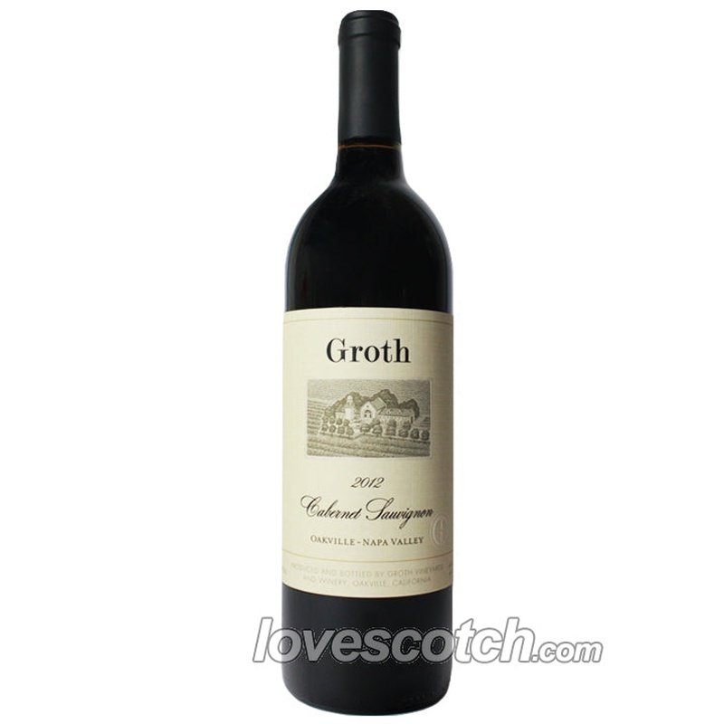 Groth Oakville Cabernet Sauvignon 2012 - LoveScotch.com