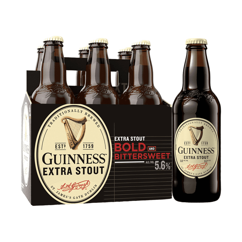 Guinness Extra Stout Beer 6-Pack - LoveScotch.com