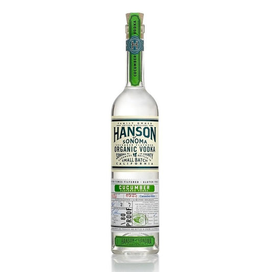 Hanson Sonoma Organic Cucumber Vodka - LoveScotch.com