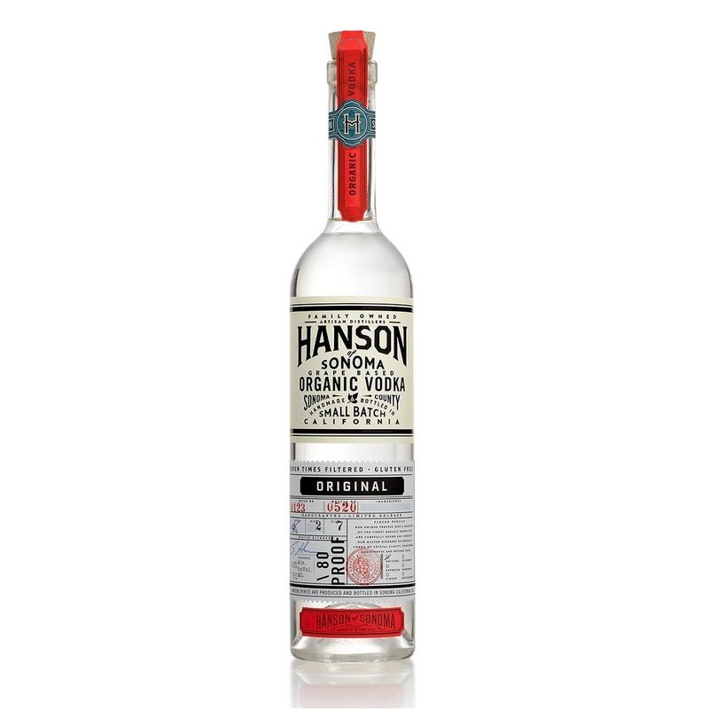 Hanson Sonoma Organic Original Vodka - LoveScotch.com