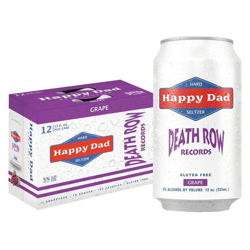 Happy Dad Grape 'Death Row Records' Hard Seltzer 12-Pack - LoveScotch.com