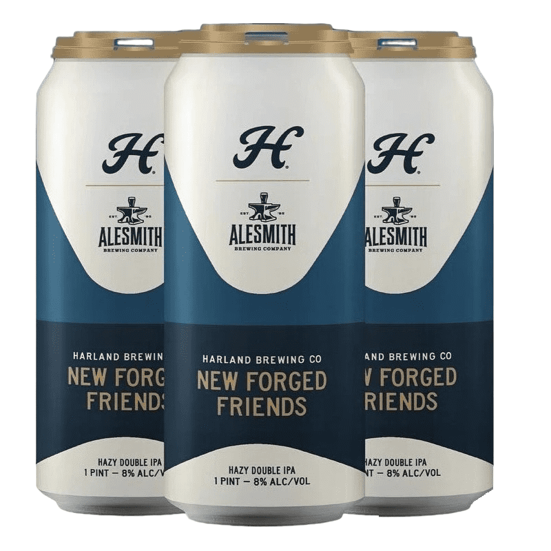 Harland Brewing New Forged Friends Hazy Double IPA Beer 4-Pack - LoveScotch.com