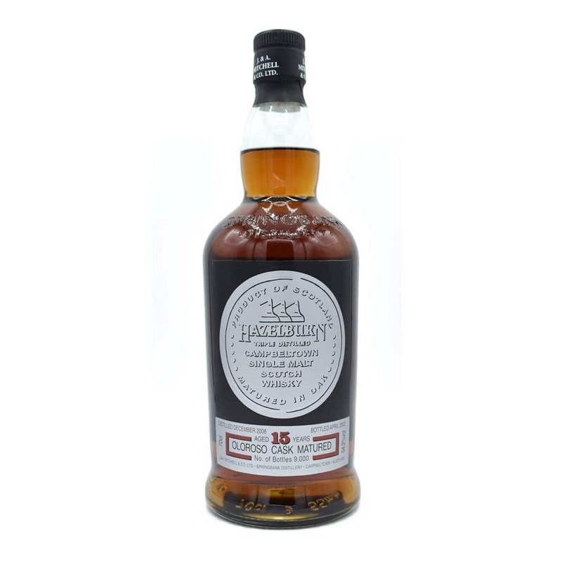 Hazelburn 15 Year Old Oloroso Cask Matured Campbeltown Single Malt Scotch Whisky - LoveScotch.com
