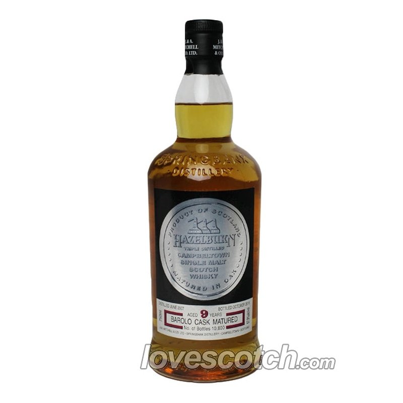 Hazelburn 9 Year Old Barolo Cask Matured - LoveScotch.com