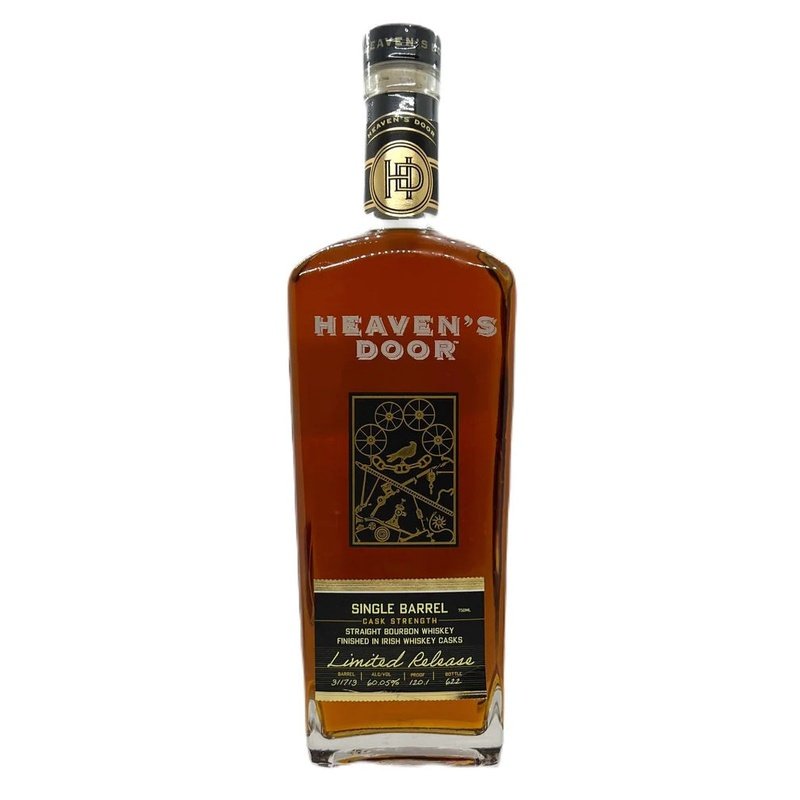 Heaven's Door Single Barrel Cask Strength Irish Whiskey Casks Finish Straight Bourbon Whiskey - LoveScotch.com