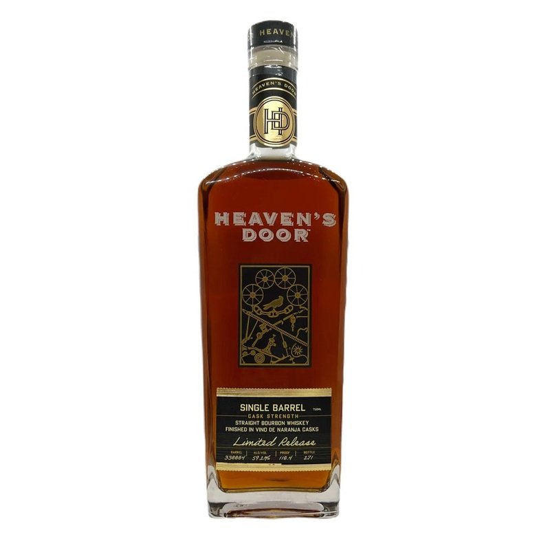 Heaven's Door Single Barrel Cask Strength Vino de Naranja Casks Finish Straight Bourbon Whiskey - LoveScotch.com