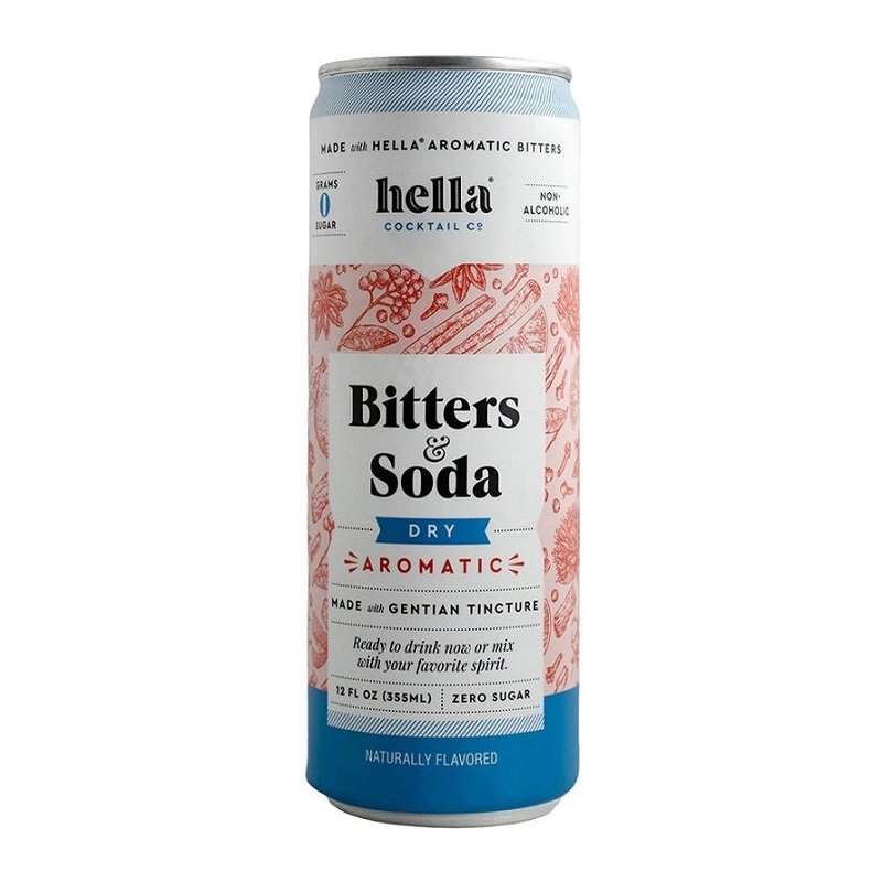 Hella Bitters & Soda Dry Aromatic 4-Pack - LoveScotch.com