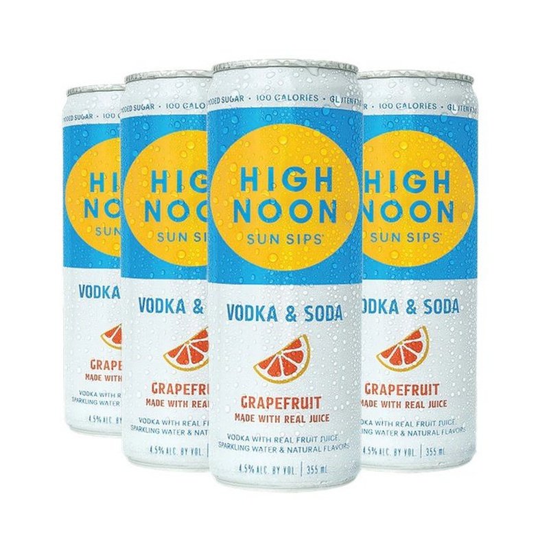 High Noon Grapefruit Hard Seltzer 4-Pack - LoveScotch.com