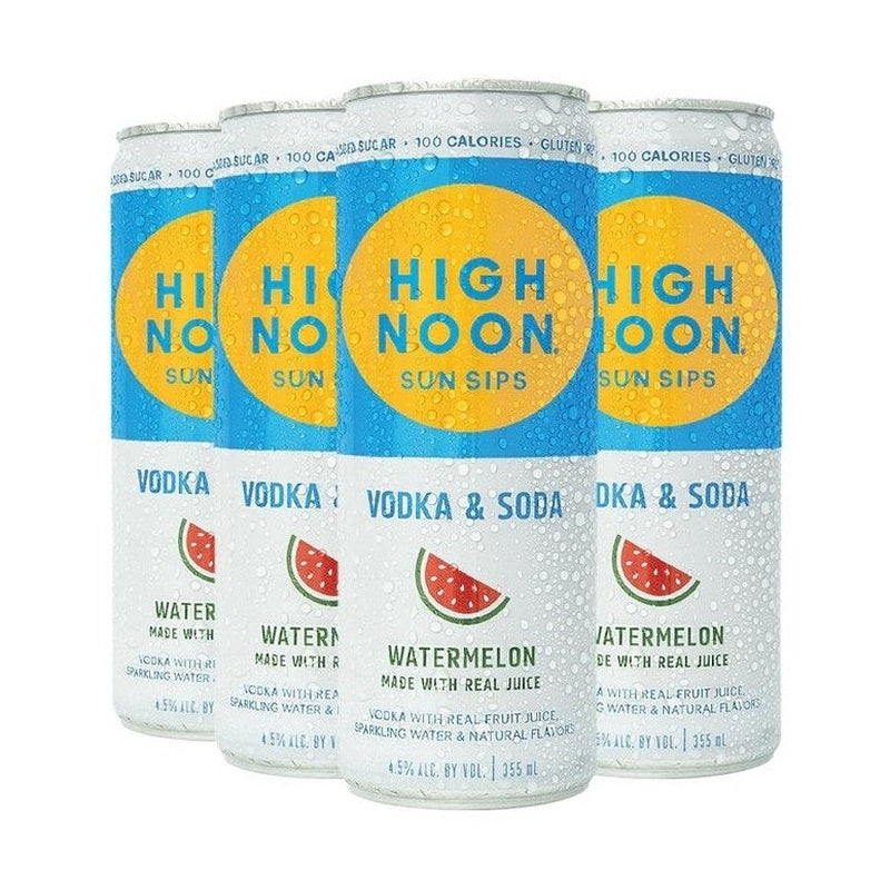 High Noon Watermelon Hard Seltzer 4-Pack - LoveScotch.com