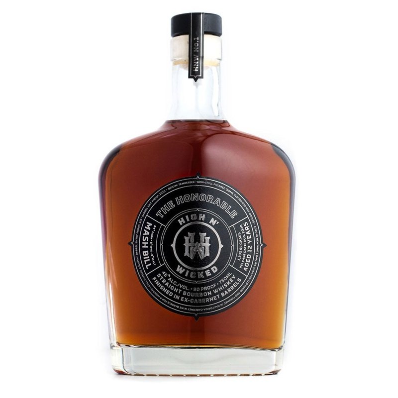 High n' Wicked 'The Honorable' 12 Year Old Straight Bourbon Whiskey - LoveScotch.com