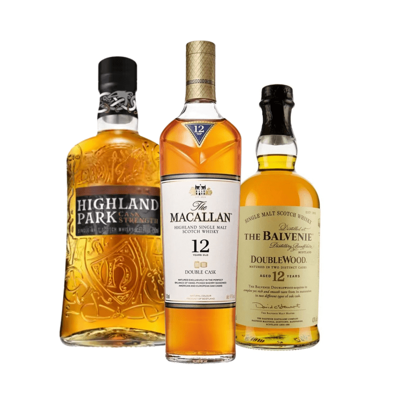 Highland Park, Macallan, & Balvenie Bundle - LoveScotch.com