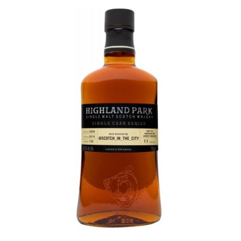 Highland Park Single Cask Series 'Scotch in the City' Single Malt Scotch Whisky - LoveScotch.com