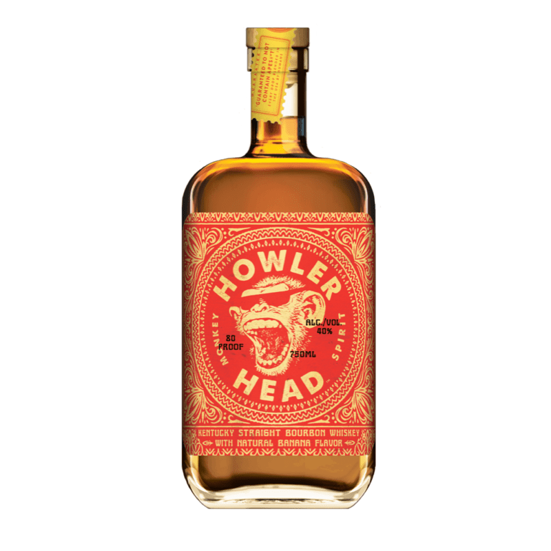 Howler Head Banana Infused Kentucky Straight Bourbon Whiskey - LoveScotch.com