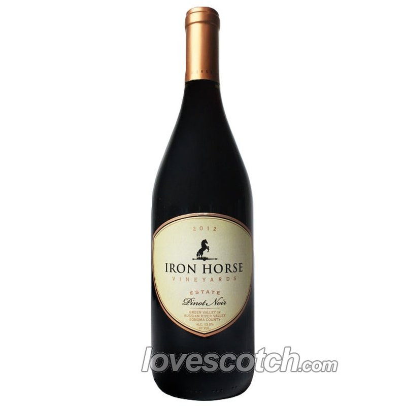 Iron Horse Estate Pinot Noir 2012 - LoveScotch.com